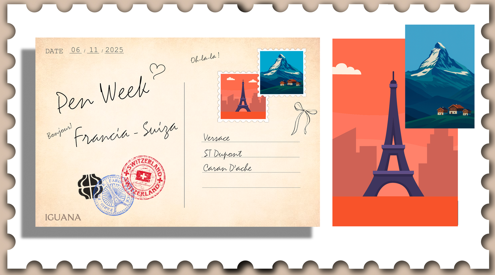 France & Switzerland: Elegance and Precision in the Art of Writing – Day 4 Iguana Pen Week 2025