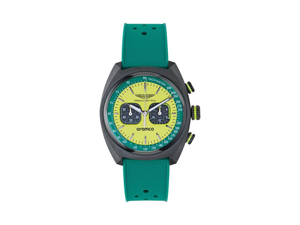 Aston Martin F1 Team DWF Quartz Watch, Green, 40 mm, Chronograph, MTFD2F603