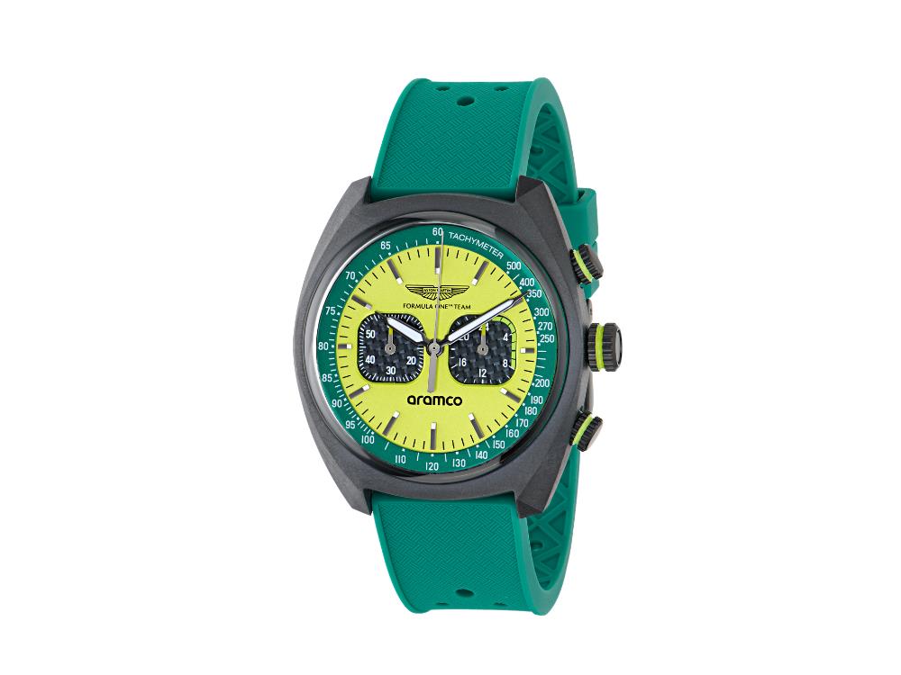 Aston Martin F1 Team DWF Quartz Watch, Green, 40 mm, Chronograph, MTFD2F603