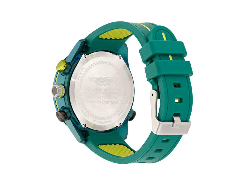 Aston Martin F1 Team KRS Quartz Watch, Black, 44 mm, Chronograph, MTFR1F602