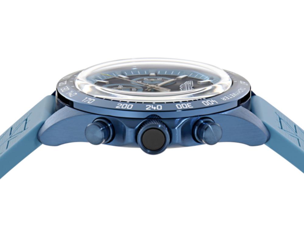 Aston Martin Icon SPT Quartz Watch, Black, 44 mm, Chronograph, MTIS2S604