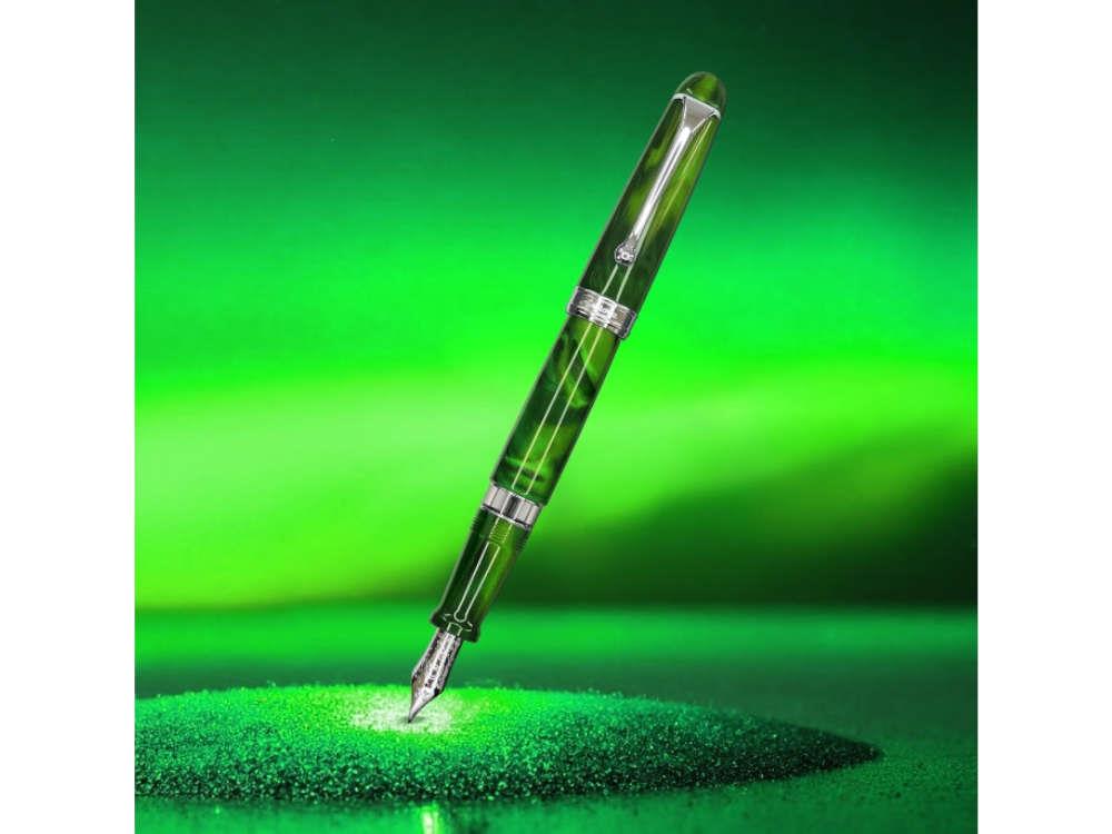 Aurora 88 Polare Fountain Pen, Green, Limited Edition, 888-AUP