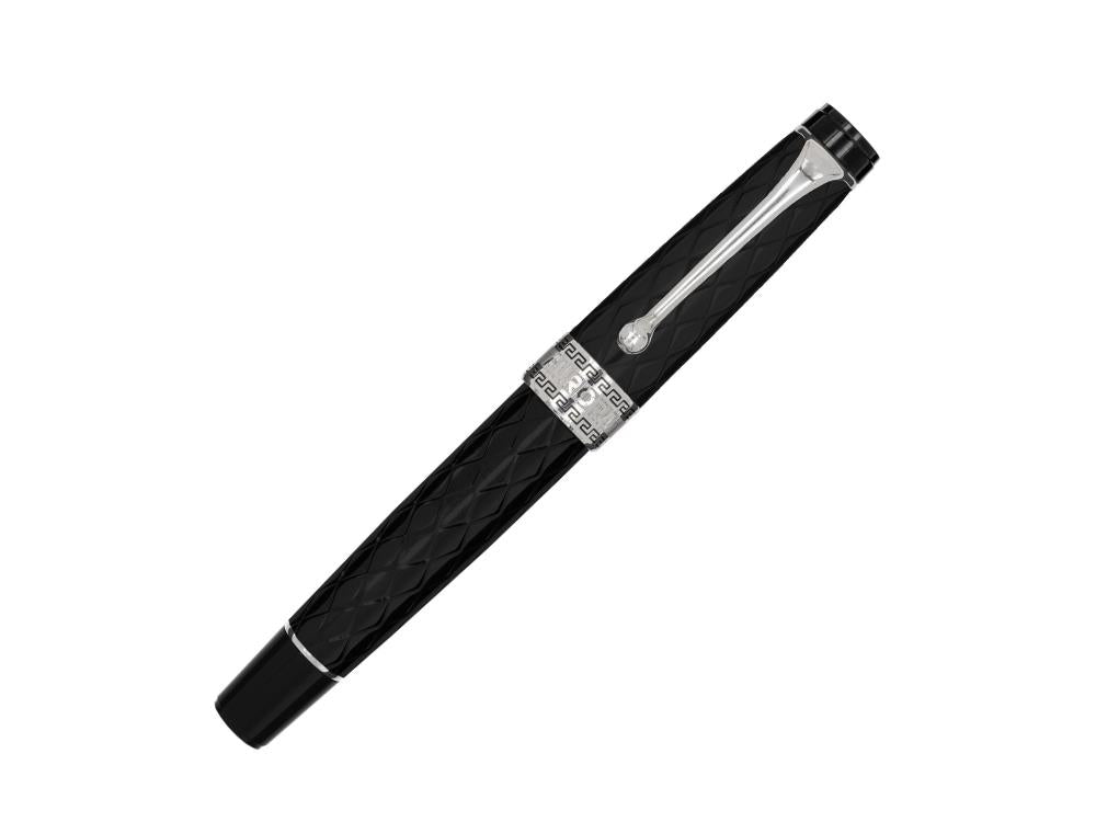 Aurora Optima Rombo Guilloché Rollerball pen, 975-CRBN