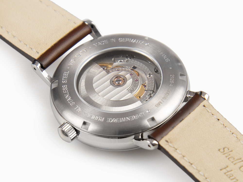 Bauhaus Automatic Watch, Green, 41 mm, Day, 2126-4