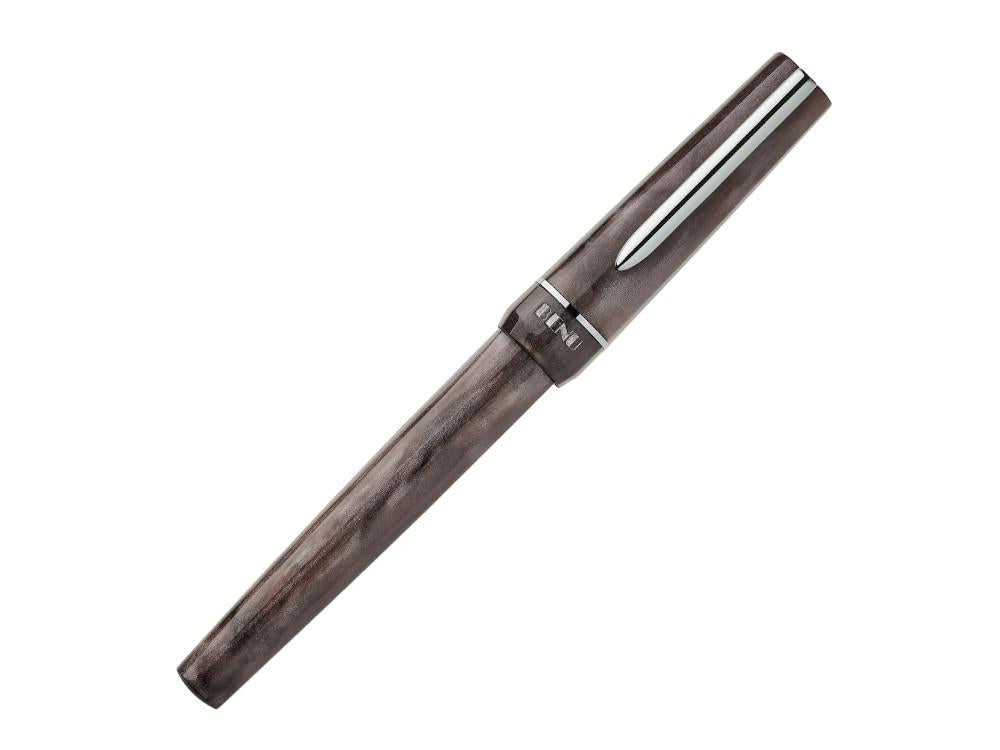Benu Haute Satin Fountain Pen, Resin, Grey, 11.2.2.5.0