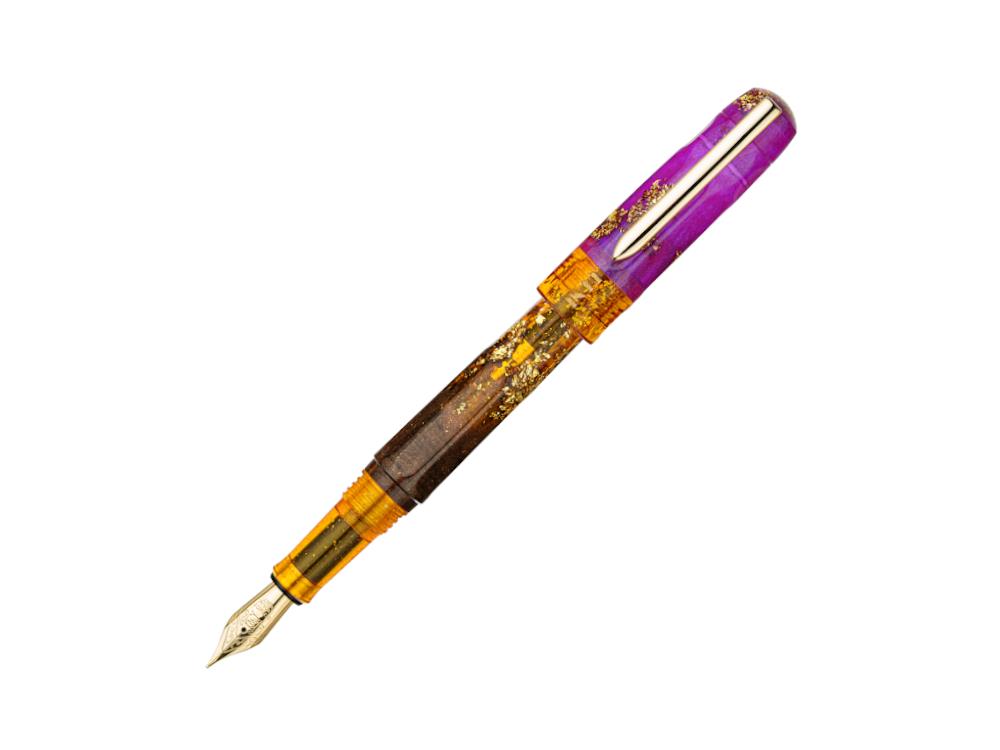 Benu Talisman Ametrine Fountain Pen, Acrylic, Amethyst, 19.2.51.6.0