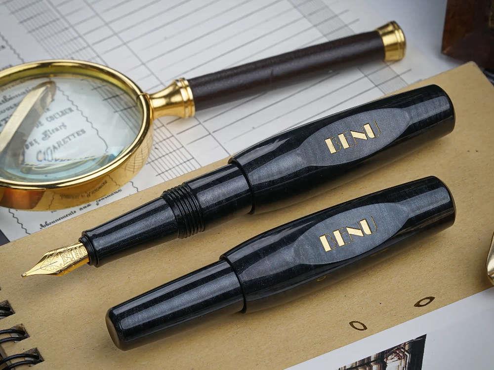 Benu Pixie Smoky Black Fountain Pen, Black, 24.2.35.6.0 - Nib EF