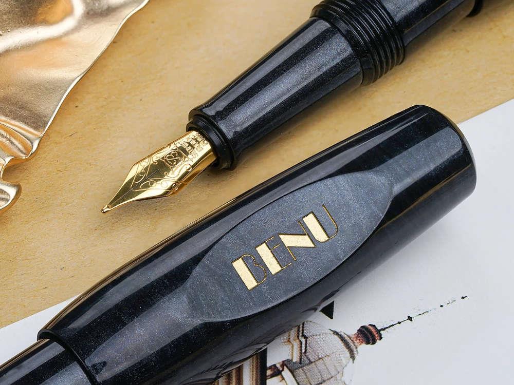 Benu Pixie Smoky Black Fountain Pen, Black, 24.2.35.6.0 - Nib EF