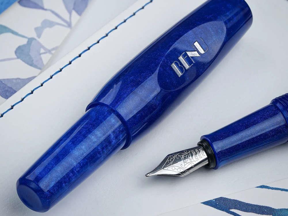 Benu Pixie Royal Blue Fountain Pen, Blue, 24.2.3.5.0 - Nib M