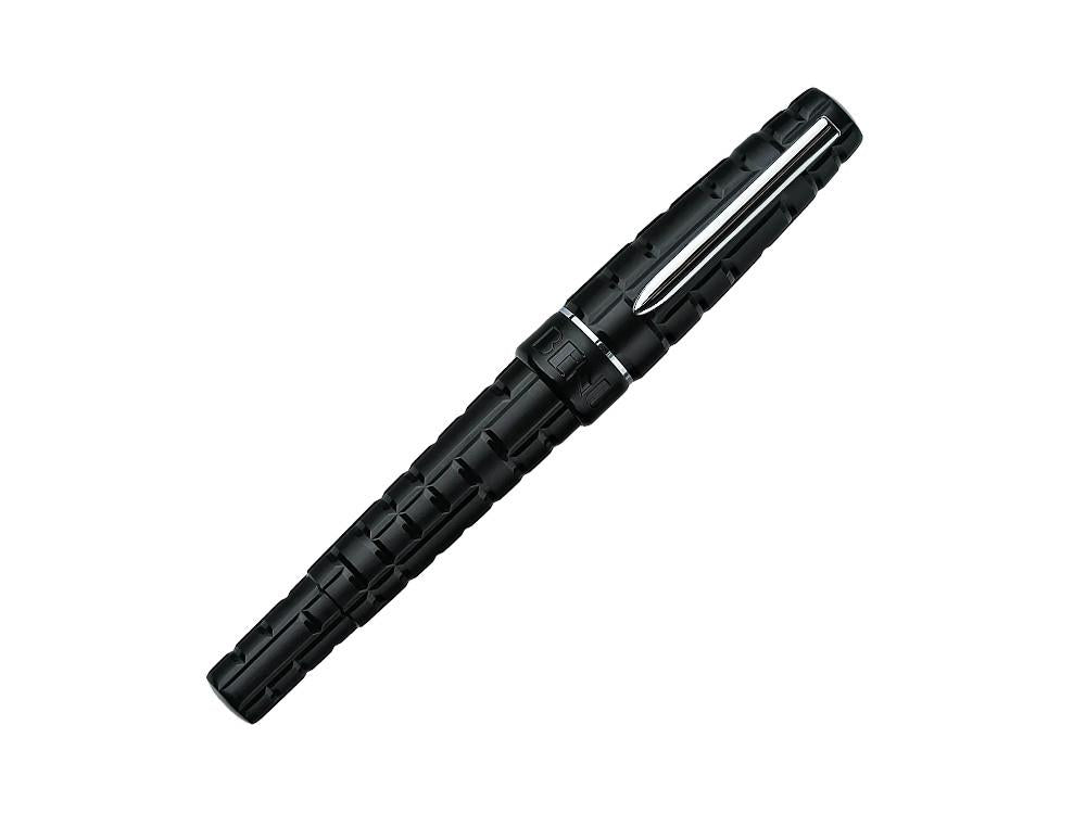 Benu Tessera Onyx Fountain Pen, Resin, Black, 25.2.1.5.0