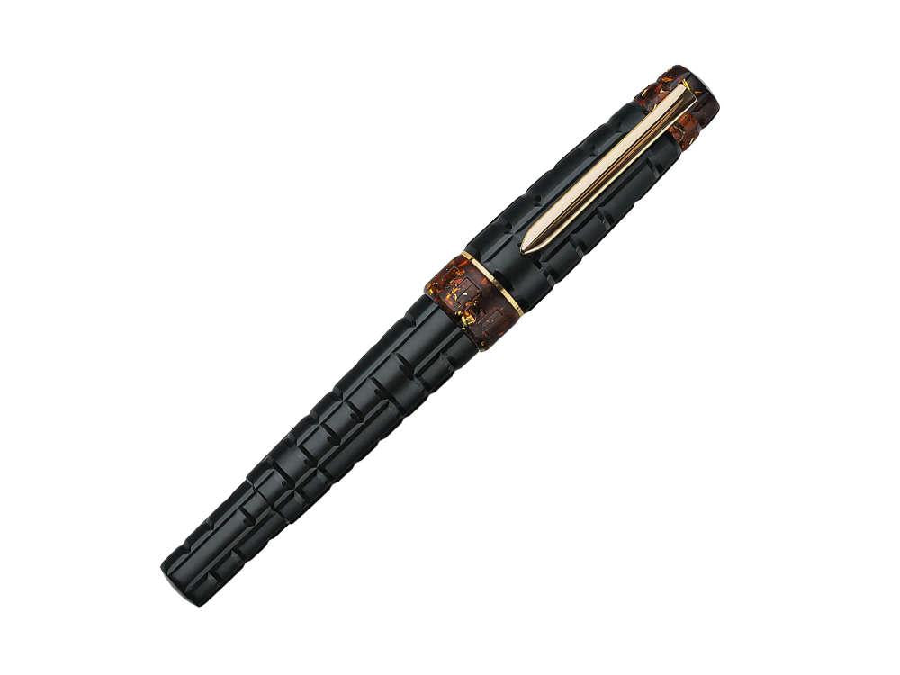 Benu Tessera Black Amber Fountain Pen, 25.2.33.6.0