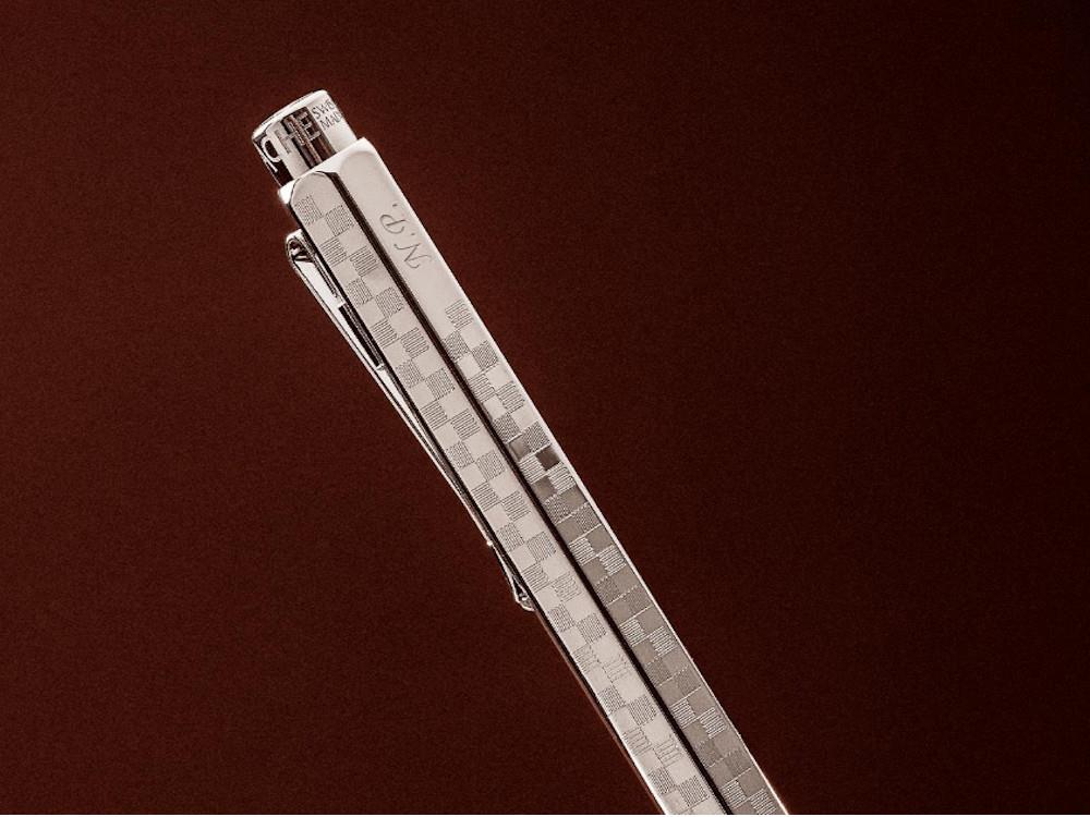 Caran d'Ache Ecridor Damier Mechanical pencil, Brass, Silver, 4.566