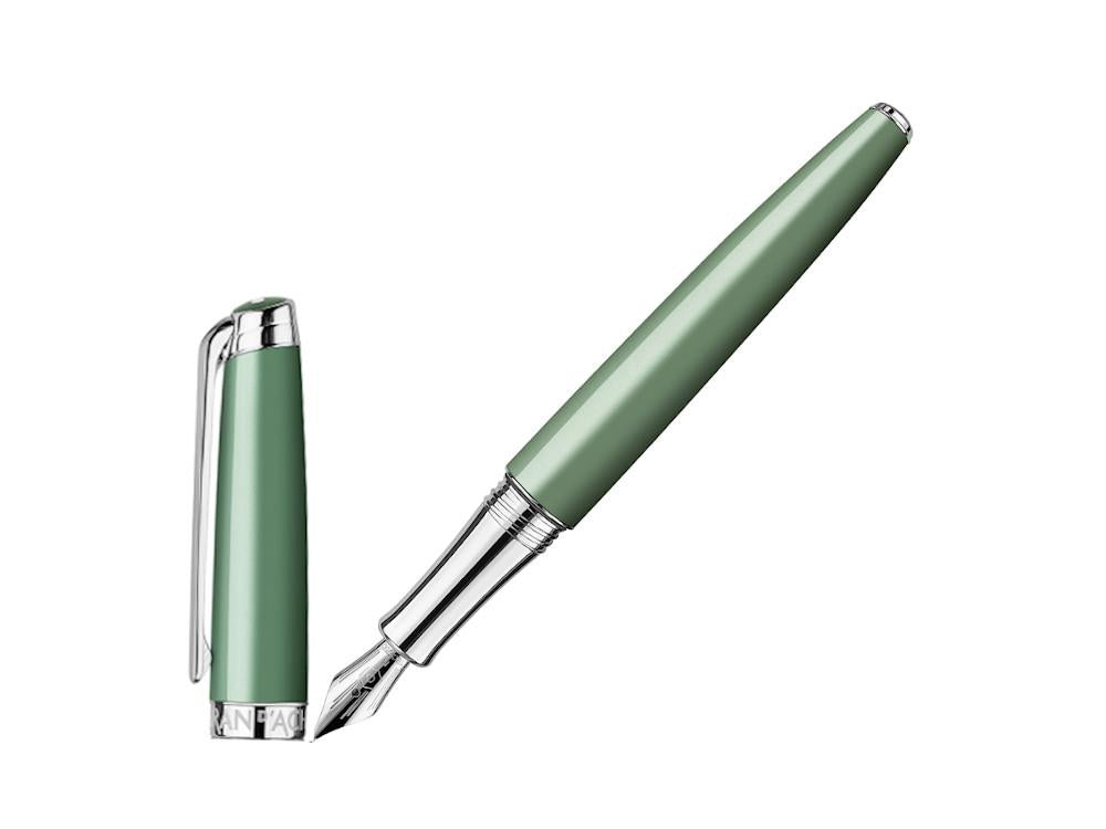 Caran d'Ache Léman Vert De Gris Fountain Pen, Brass, Green, 4799.713