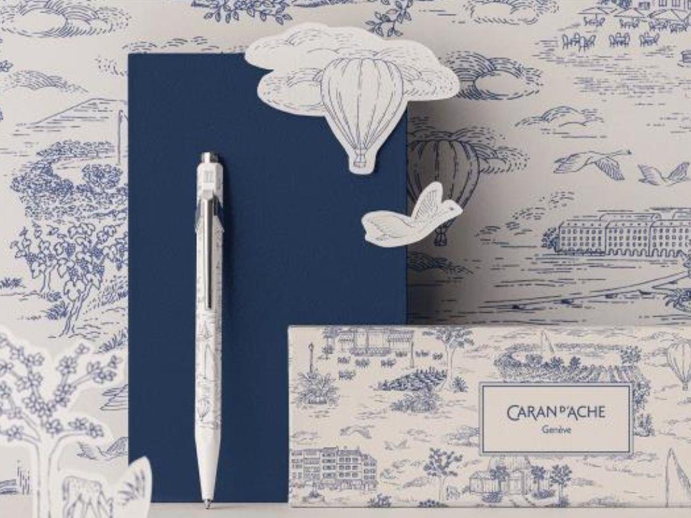 Caran d'Ache 849 Toile de Jouy Ballpoint pen, NM0849.126