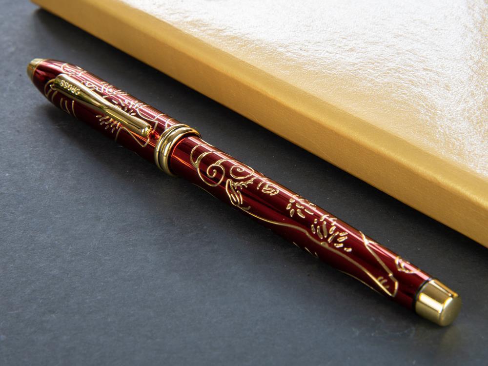 Cross Townsend Year of the Pig 2019 Rollerball pen, Lacquer, 23K Gold, AT0045-55