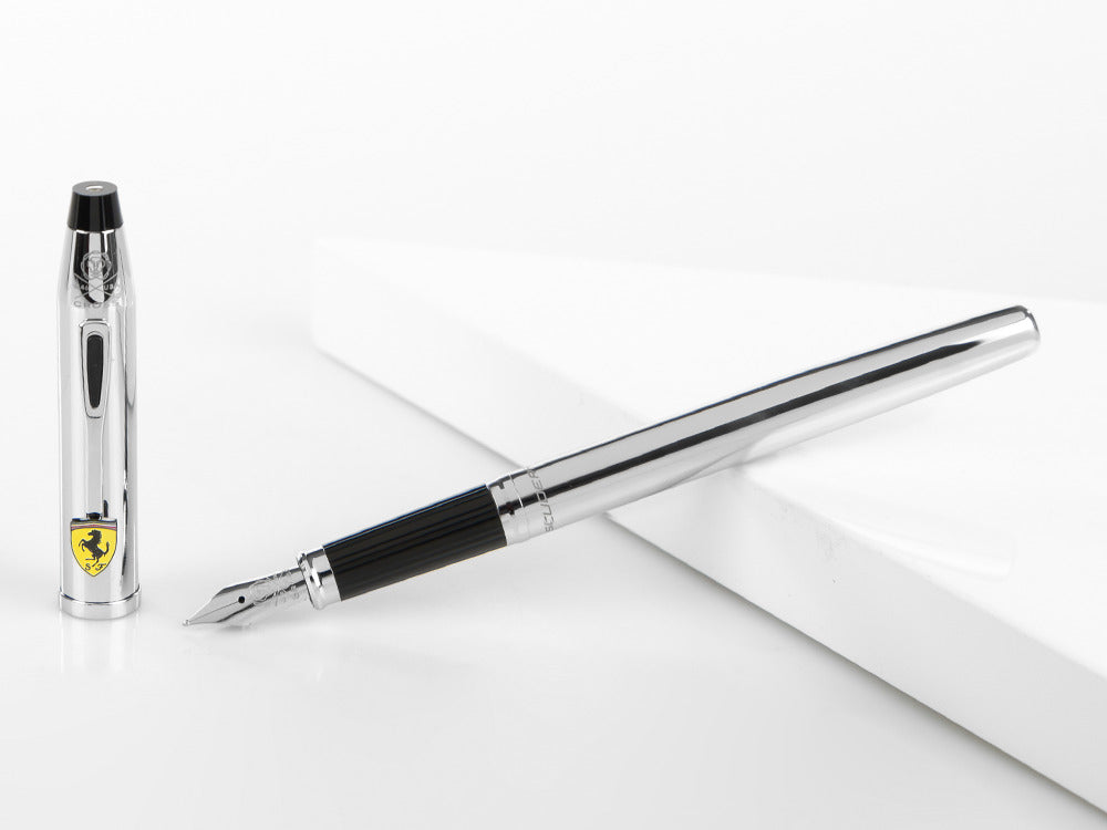 Cross Ferrari Century II Fountain Pen, Lacquer, Chrome, FR0086-121
