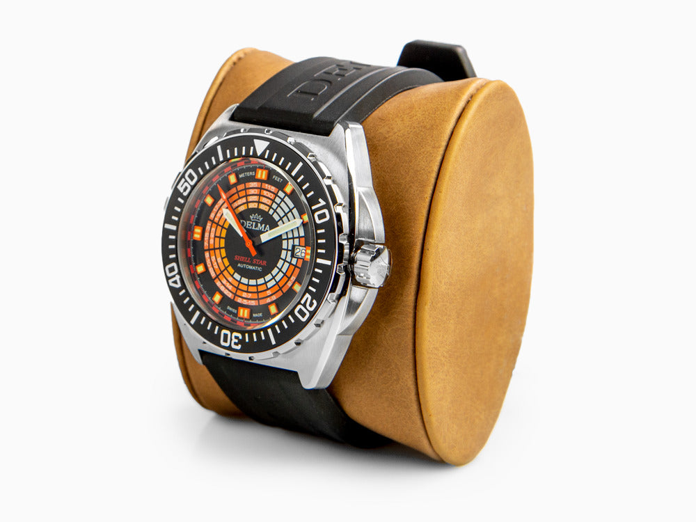 Delma Diver Shell Star Decompression Timer Automatic Watch, 41501.670.6.034