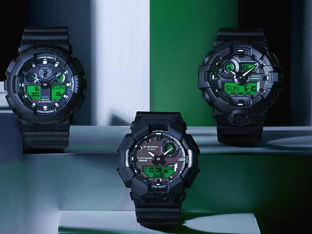 G-SHOCK Casio Classic Quartz Watch, Resin, Black, GA-100BEG-1AER