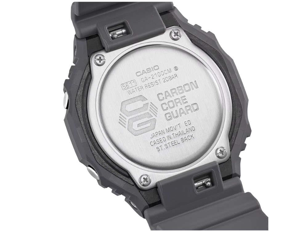 G-SHOCK Casio Trend Quartz Watch, Black, 48.5 × 45.4mm, GA-2100CM-8AER