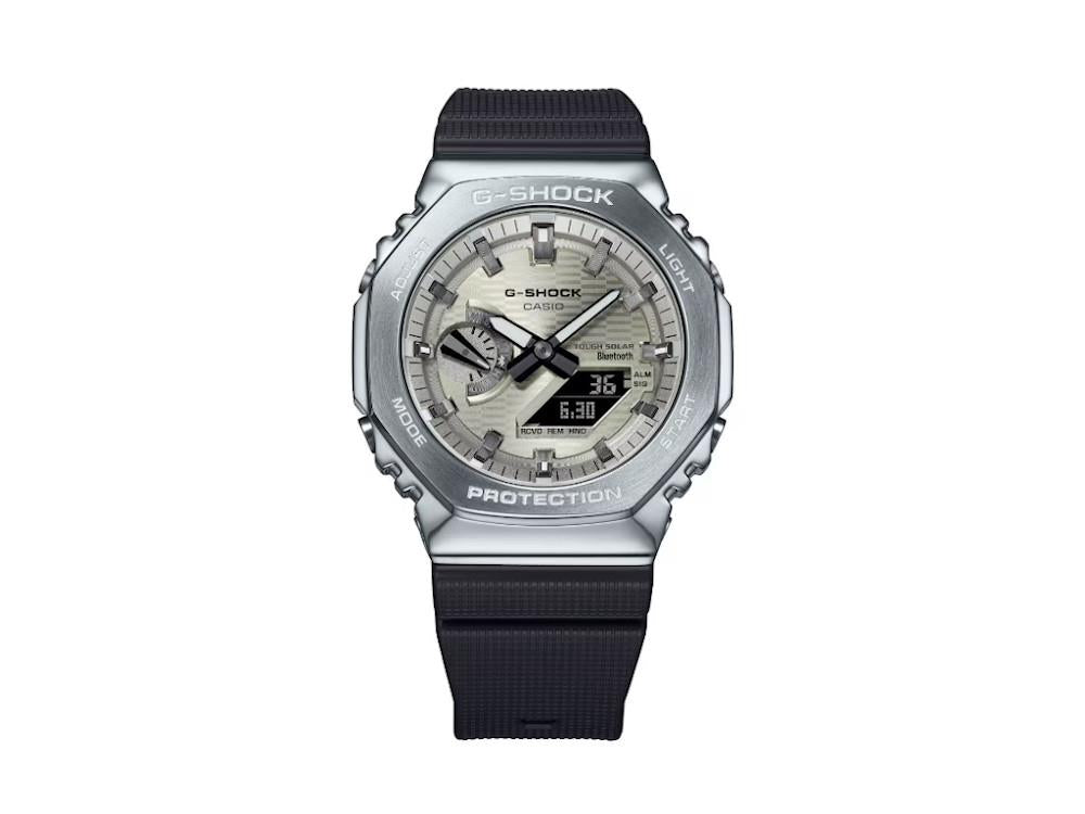 G-SHOCK Casio G-Steel Quartz Watch, 49.3mm × 44.4mm, GBM-2100A-8BER