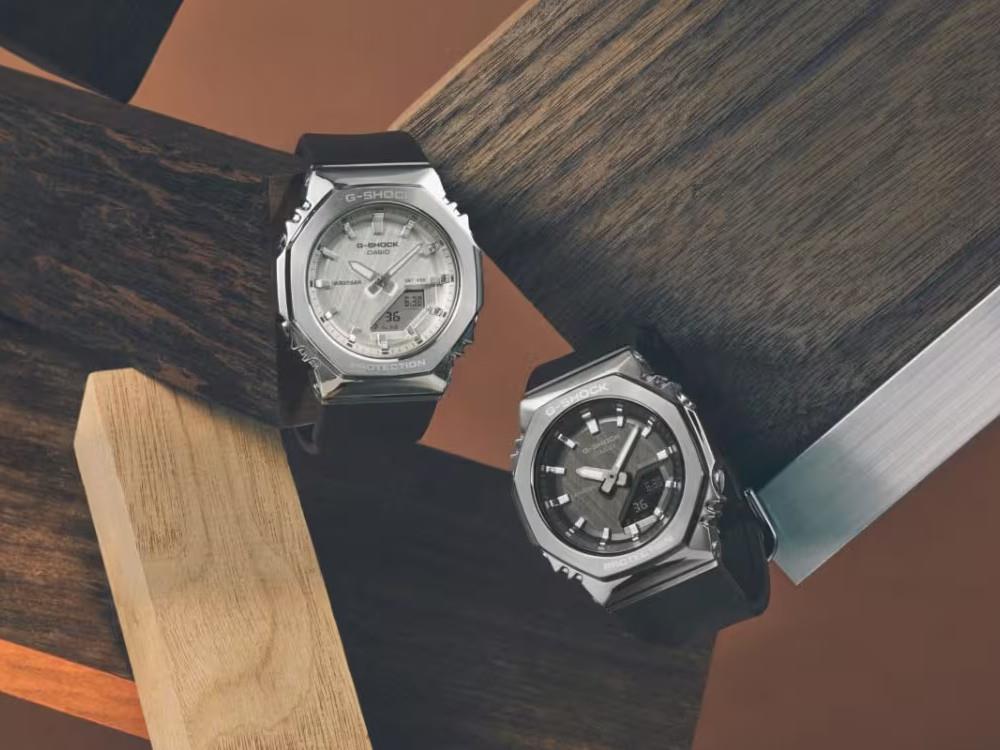 G-SHOCK Casio Classic Quartz Watch, 45.9 × 40.5mm, GM-S2110-1A7ER