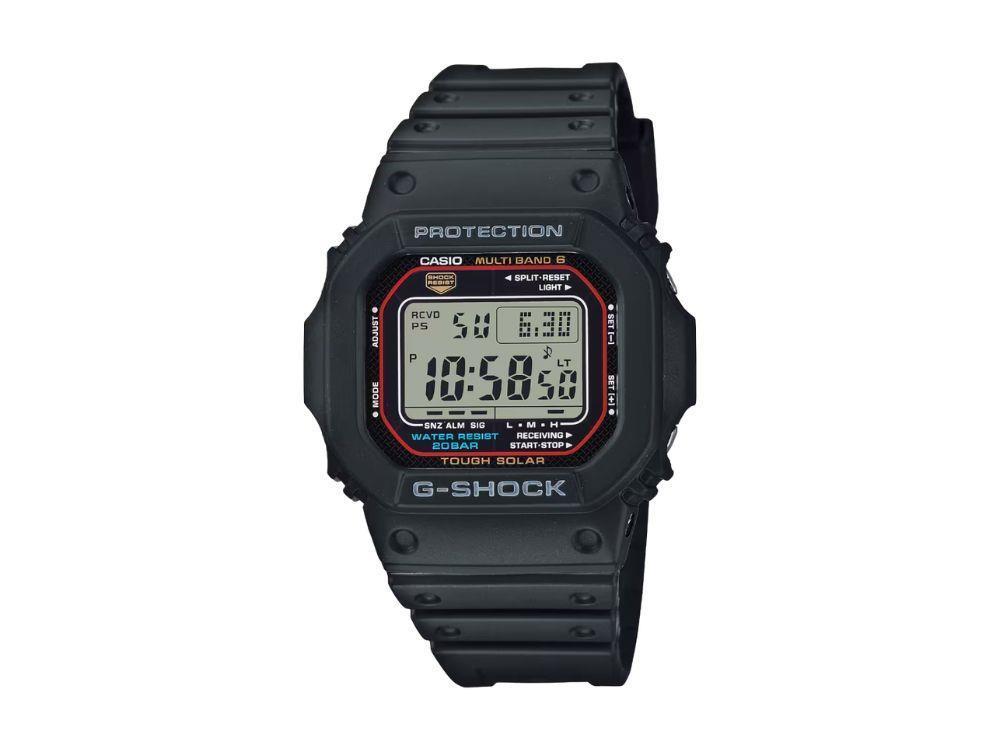 G-SHOCK Casio The Origin Quartz Watch, Black, 46.7 × 43.2mm, GW-M5610U-1ER