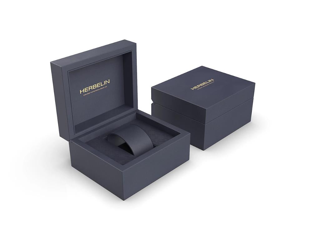 Herbelin Cap Camarat Quartz Watch, Blue, 40.5 mm, 12245B25