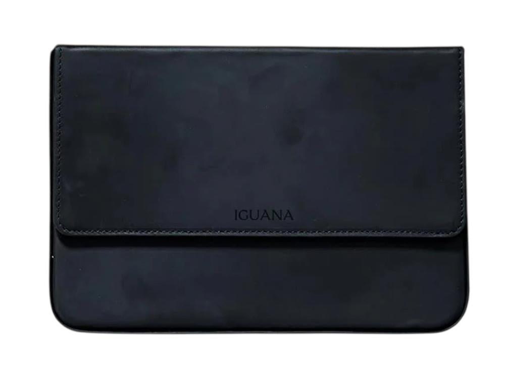 Iguana Pen Case Black, 12 Writing Items