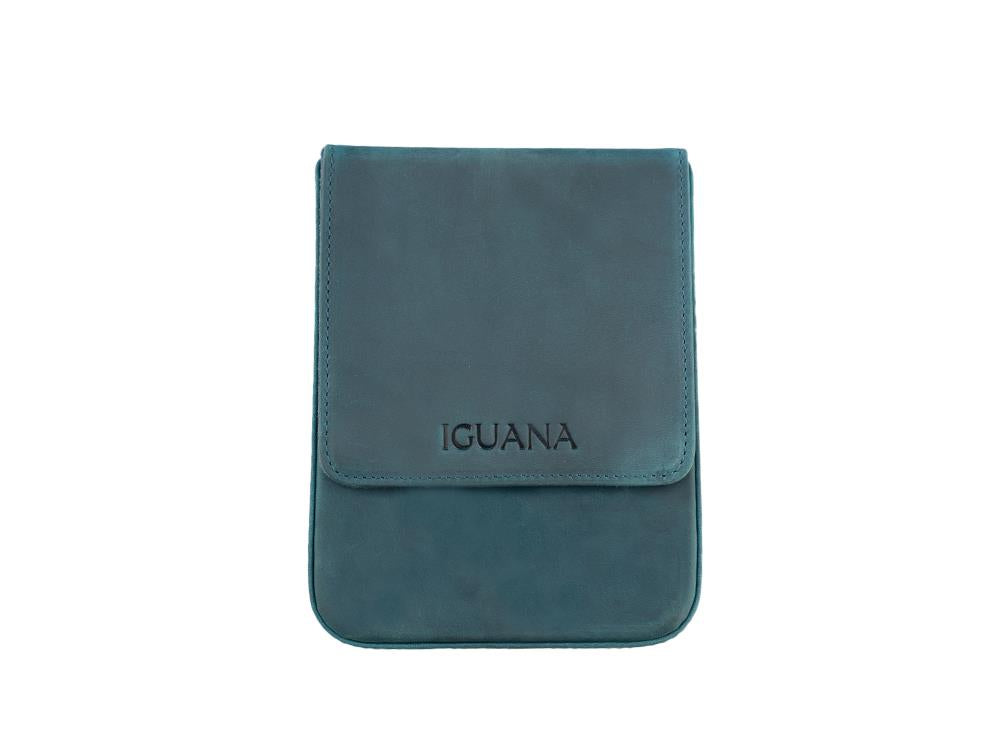 Iguana Pen Case Blue 6, PEN-CASE-BLUE-6