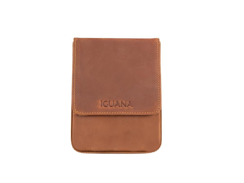 Iguana Pen Case Camel 6, PEN-CASE-CAMEL-6