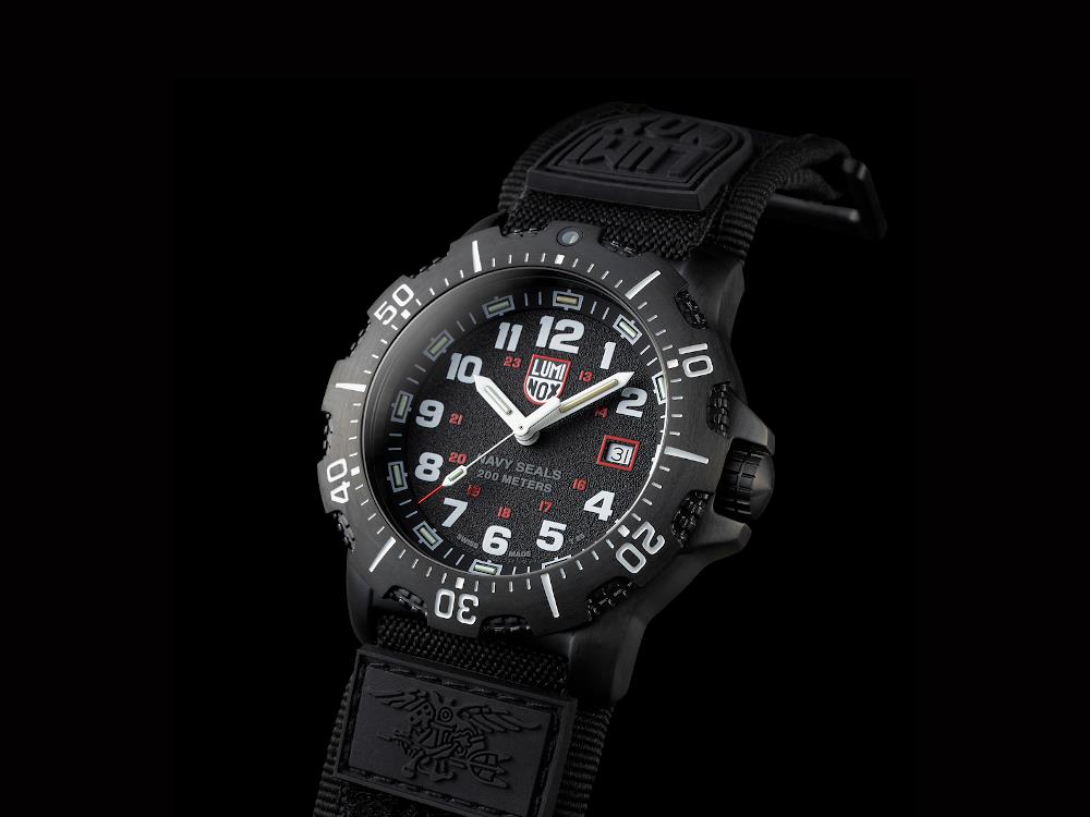 Luminox Sea Navy Seal 4230 Series Quartz Watch, Black, 45 mm, XS.4231.SET