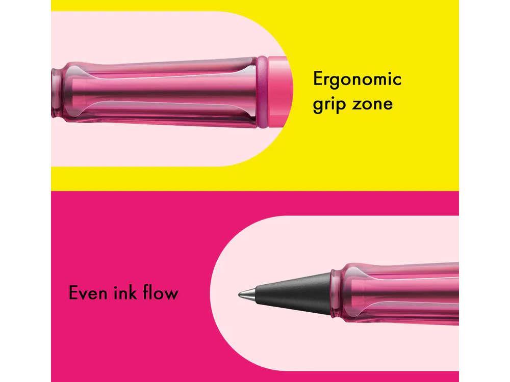 Lamy Safari Neon Pink Rollerball pen, Special edition, 1241907