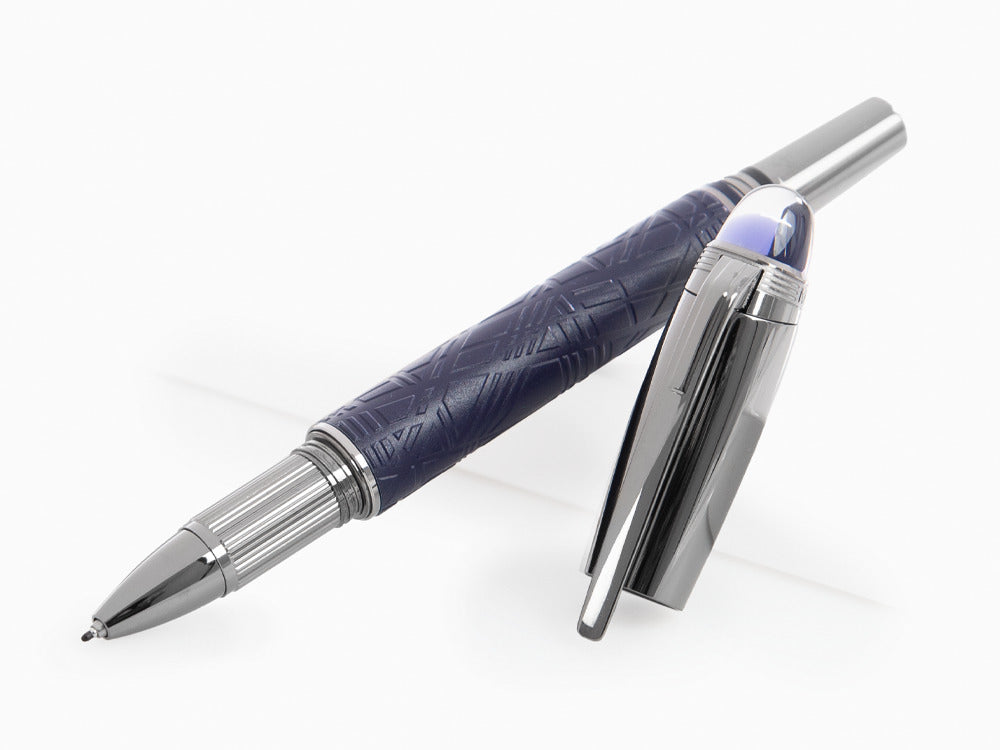 Montblanc StarWalker SpaceBlue Doué Fineliner, Ruthenium trim, 130216
