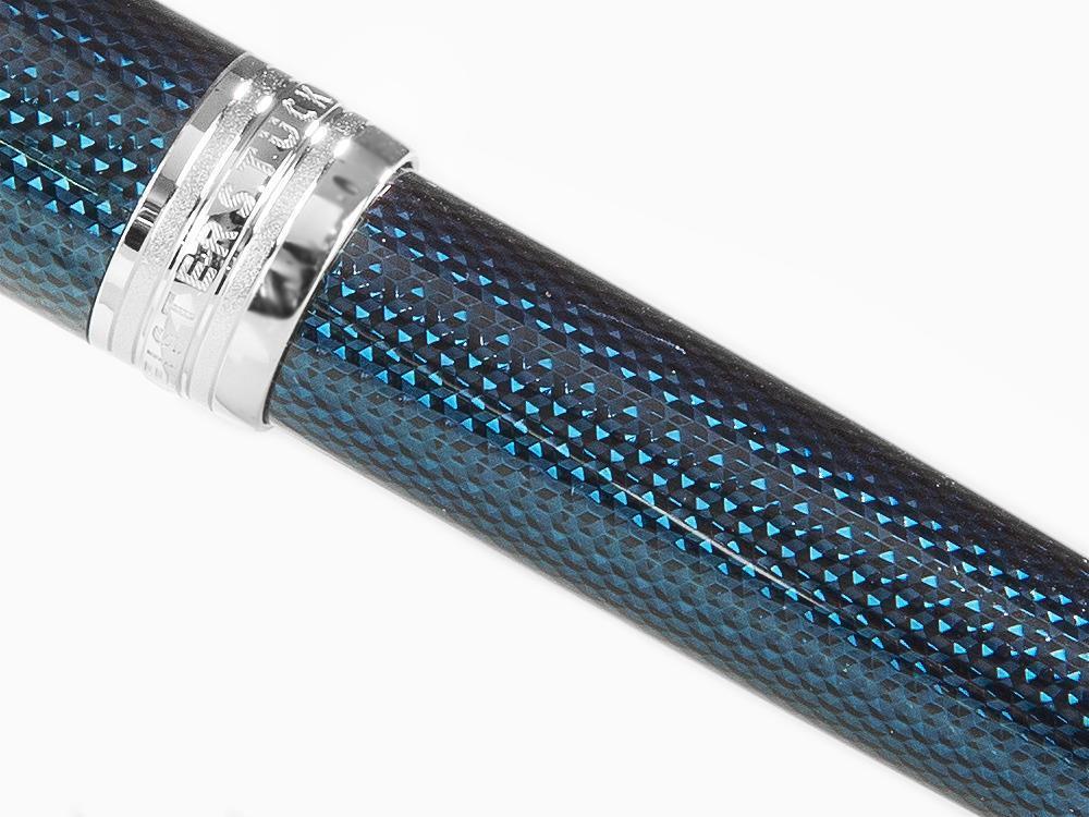 Montblanc Meisterstück Solitaire Blue Hour LeGrand Fountain Pen, 132096