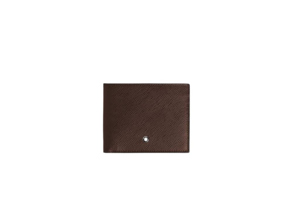 Montblanc Sartorial Wallet 6cc Ebony, Leather, 223009