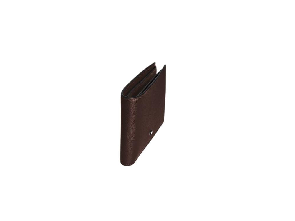 Montblanc Sartorial Wallet 6cc Ebony, Leather, 223009