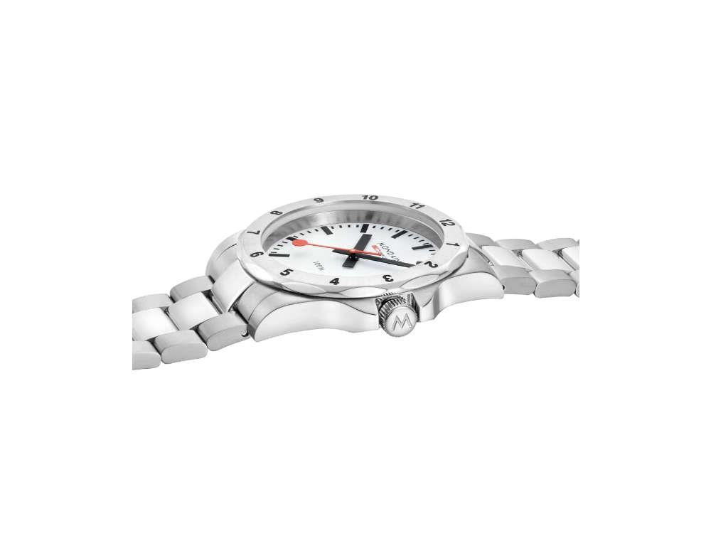 Mondaine Numeri Quartz Watch, White, 42 mm, MSN.4211B.SK