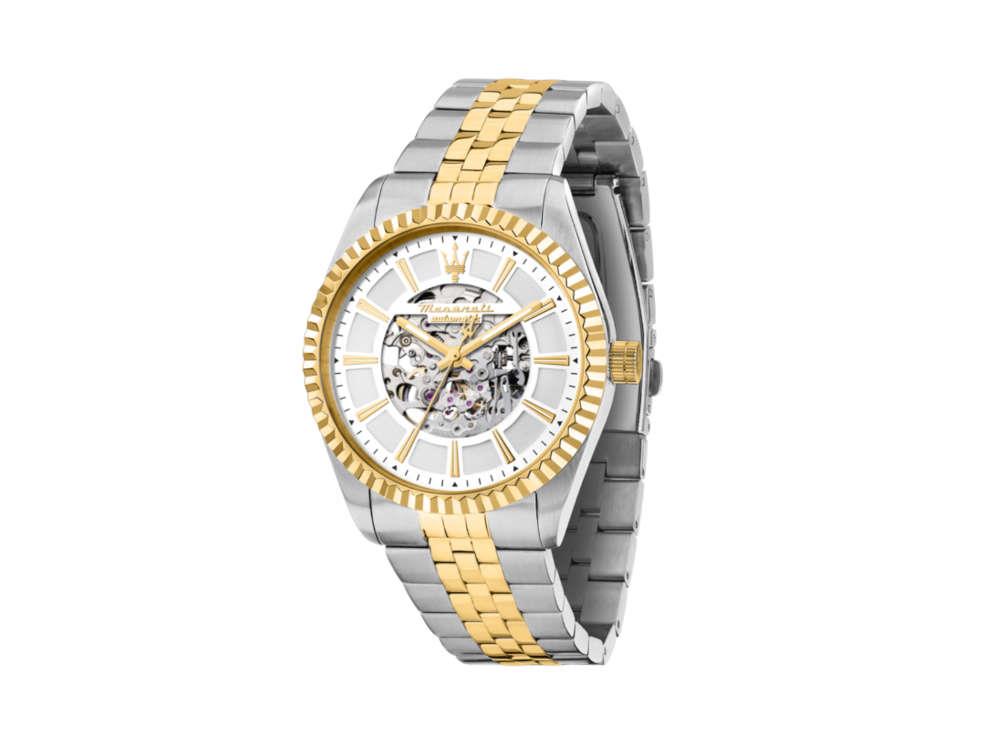 Maserati Competizione Automatic Watch, Silver, 41 mm, R8823100006