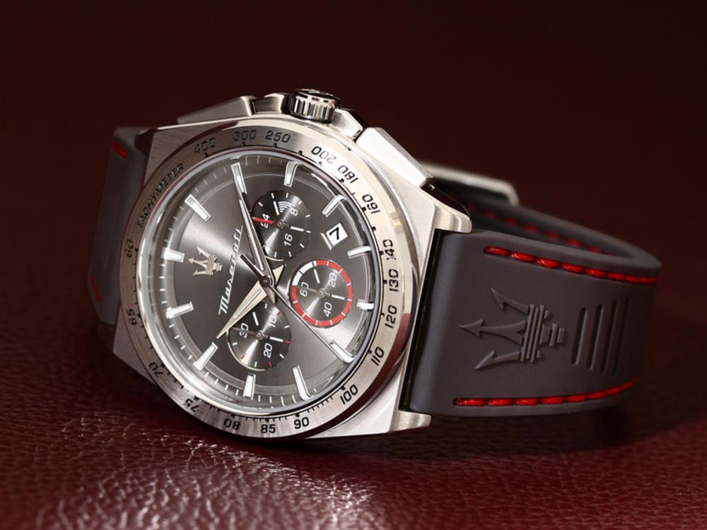 Maserati Velocitá Quartz Watch, Grey, 43 mm, R8871606008