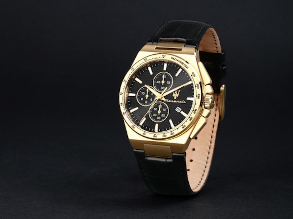 Maserati Velocitá Slim Quartz Watch, Black, 41 mm, R8871653001