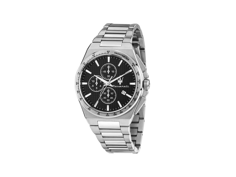 Maserati Velocitá Slim Quartz Watch, Black, 41 mm, R8873653004