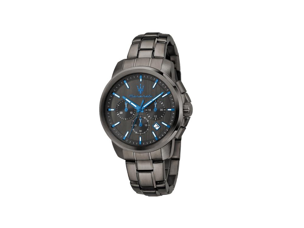 Maserati Sucesso Dark Edition Quartz Watch, Black, 42 mm, R8873654004