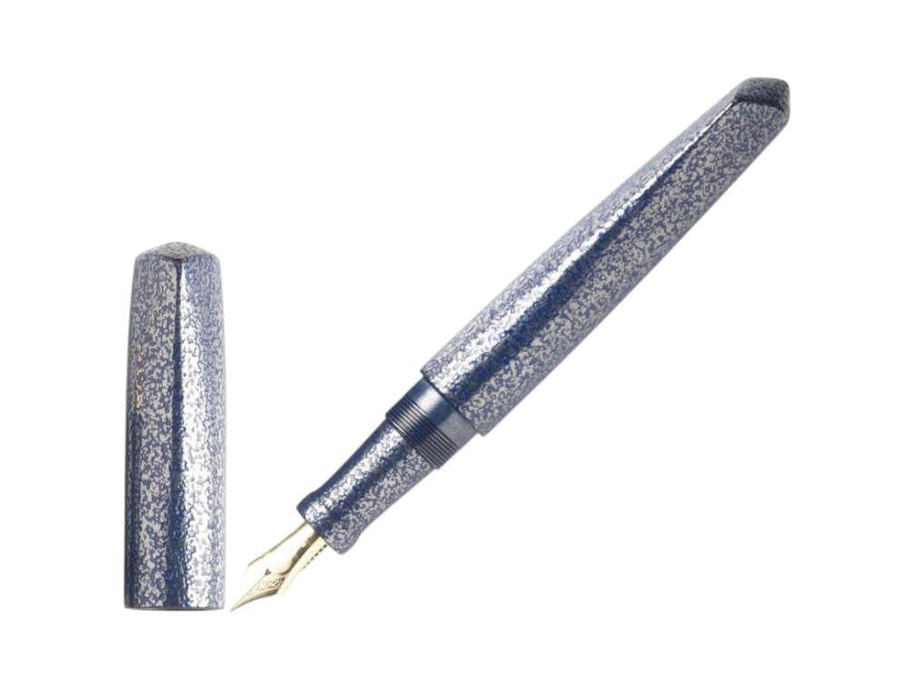 Nakaya Dorsal Fin Ver.2 Suzu Ishime Kikyo Fountain Pen