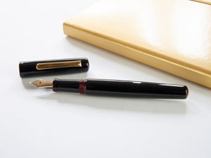 Nakaya Neo-Standard Kuro-Tamenuri Fountain Pen, Ebonite Urushi lacquer