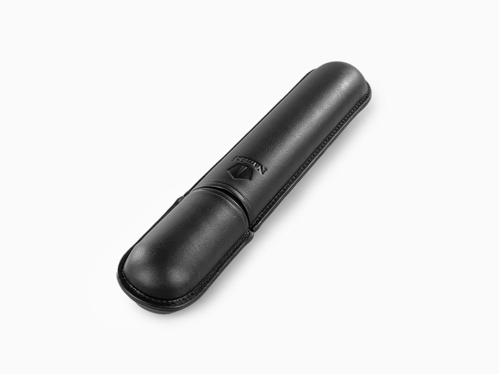 Namiki Emperor Pen Case, Leather, Black, 1 Writing Instrument