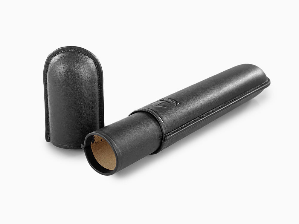 Namiki Emperor Pen Case, Leather, Black, 1 Writing Instrument