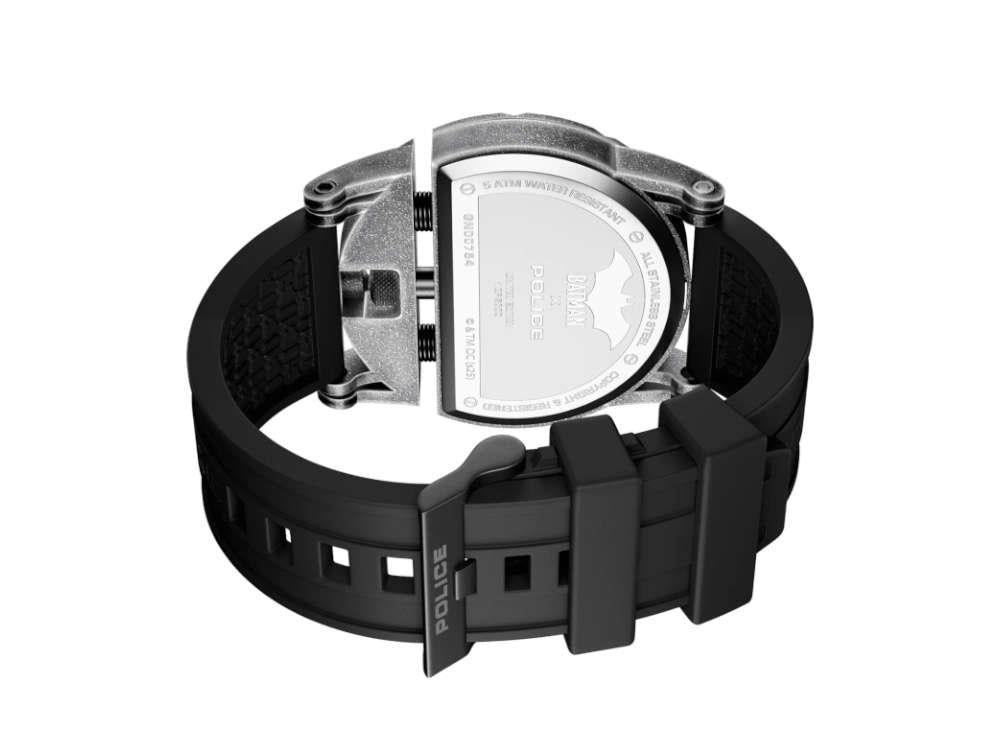 Police Batman Dark Side Quartz Watch, Black, Limited Edition, PEWGN0075401