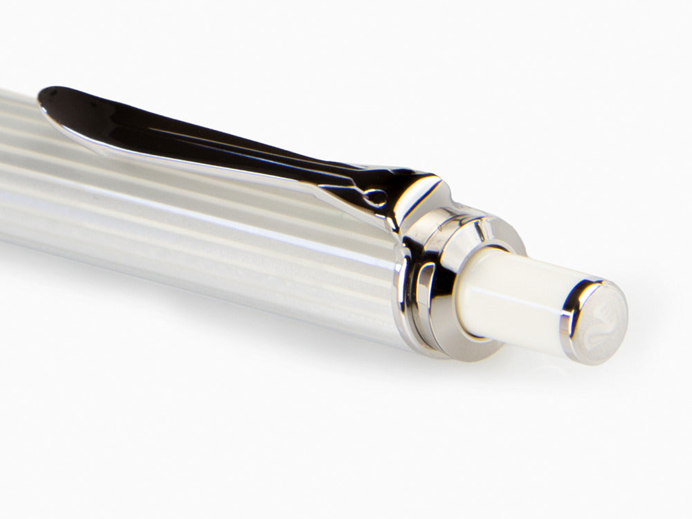 Pelikan Souveran 405 Silver-White Ballpoint pen, Special Ed., 815499KIT