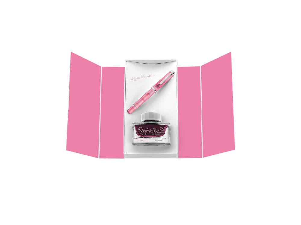 Pelikan Set Classic M205 Rose Quartz 2023 Fountain Pen Special ed 823920