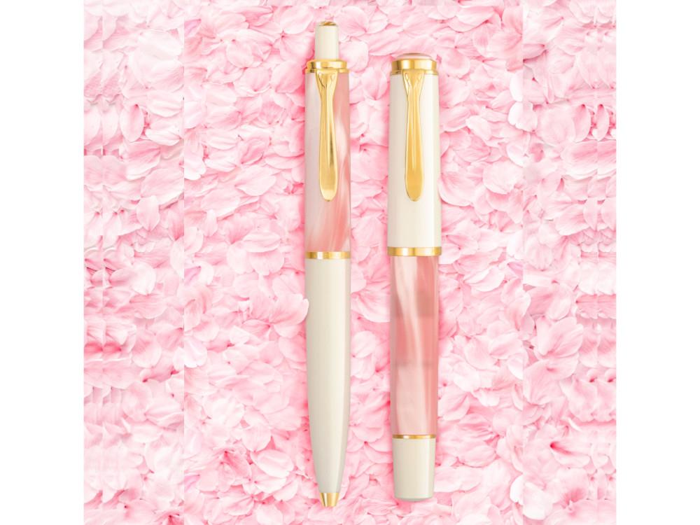 Pelikan K200 Cherry Blossom Ballpoint pen, Pink, Special edition, 828925
